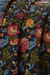 Dreams & Drapes 'Bejewelled' 100% Cotton Quilted Bedspread in Navy - thumbnail 3