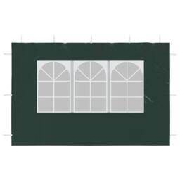 Berkfield Home Party Tent Sidewall 2 pcs with Window PE Green - thumbnail 7