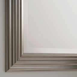 Yearn Mirrors Silvery Champagne dressing Mirror 128.5x44.5cm in Silver - Size: 128.5x44.5 cm - thumbnail 2