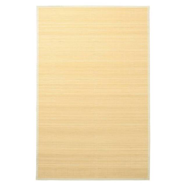 Berkfield Home Rug Bamboo 100x160 cm Natural - Size: 100 cm diameter - image 1
