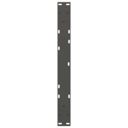 Berkfield Home Modern Dining Table Legs V-Shape 2 pcs Anthracite 50x(42-43.3) cm in Dark Grey - thumbnail 7
