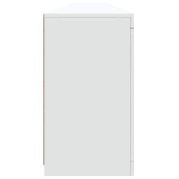 Berkfield Home Sideboard with LED Lights White 283x37x67 cm - Size: 283 x 37 x 67 cm - thumbnail 8