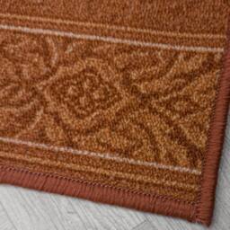 runrug Hallway Runner Rug - Non-Slip, Hardwearing, 5.4mm - 'St Tropez' in Terracotta - Size: 80 cm x 150 cm - thumbnail 2