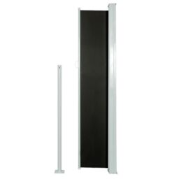 Berkfield Home Patio Terrace Side awning 160 x 300 cm Black - thumbnail 4