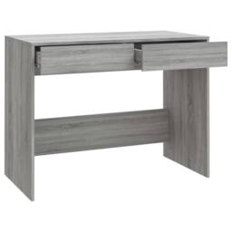 Berkfield Home Sturdy Desk Grey Sonoma 101x50x76.5 cm Engineered Wood - thumbnail 7