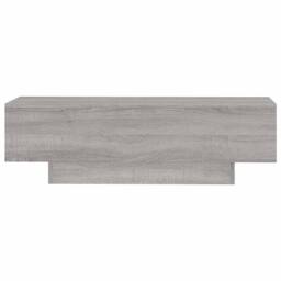 Berkfield Home Modern Coffee Table Grey Sonoma 100x49.5x31 cm Engineered Wood - thumbnail 4