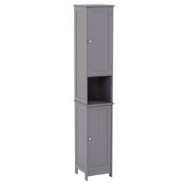 Kelvenix Modern Bathroom Tall Cabinet in Grey - thumbnail 1