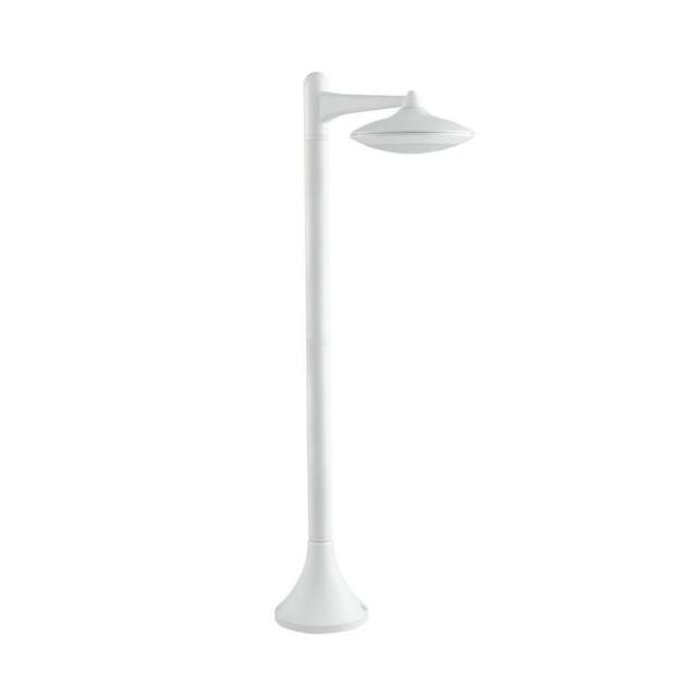 Netlighting ALYSON Outdoor 91cm LED Bollard White IP44 800lm 4000K 91x28cm - Size: 91x28 cm