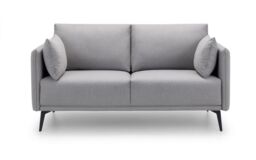 Ashfield Platinum Wool 2 Seater Sofa in Grey - thumbnail 2