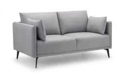 Ashfield Platinum Wool 2 Seater Sofa in Grey - thumbnail 1