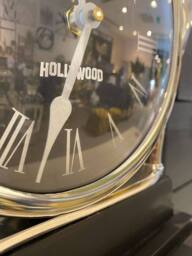 HOME LUXE INTERIOR Hollywood Crown Mantle Clock Silver - thumbnail 6