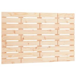 Berkfield Home Wall Headboard 96x3x63 cm Solid Wood Pine in Brown - Size: 96 x 3 x 63 cm - thumbnail 2
