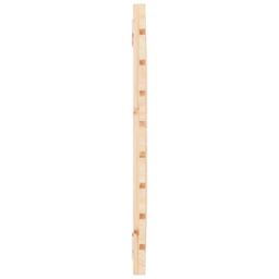 Berkfield Home Wall Headboard 96x3x63 cm Solid Wood Pine in Brown - Size: 96 x 3 x 63 cm - thumbnail 5