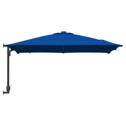 Berkfield Home Garden Parasol Azurblau 2.5 x 2.5 m Fabric in Blue - thumbnail 5