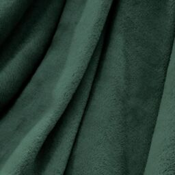 OHS Ultra Soft Blanket Throw Warm Flannel Fleece in Green - Size: 120 cm x 150 cm - thumbnail 3