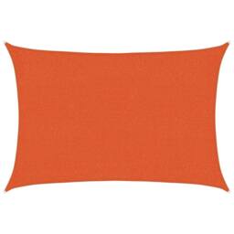 Berkfield Home Sunshade Sail 160 g/m¬≤ Orange 2x2.5 m HDPE - thumbnail 2