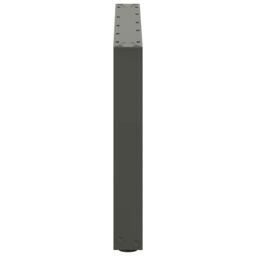 Berkfield Home Coffee Table Legs U-Shaped 2 pcs Anthracite 60x(42-43) cm Steel - thumbnail 6
