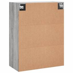 Berkfield Home Wall Mounted Cabinet Grey Sonoma 69.5x34x90 cm - thumbnail 9