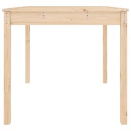 Berkfield Home Garden Table 82.5x82.5x76 cm Solid Wood Pine in Brown - thumbnail 5