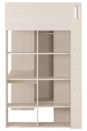 Seconique Jupiter High Sleeper Bed in Taupe - Size: Single - thumbnail 5