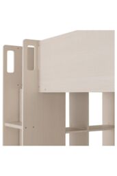 Seconique Jupiter High Sleeper Bed in Taupe - Size: Single - thumbnail 4