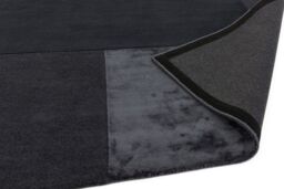 The Rug Shop UK Charcoal Geometric Luxurious Easy To Clean Cotton Backing Rug - Size: 160 cm x 230 cm - thumbnail 5
