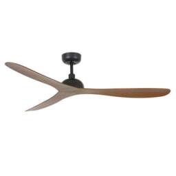 Netlighting Gotland Black Wood Ceiling Fan - thumbnail 1
