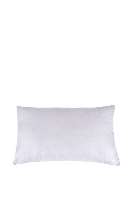 Homescapes Anti Stress Pillow Carbon Enriched Super Microfibre Extra Fill in White - image 1