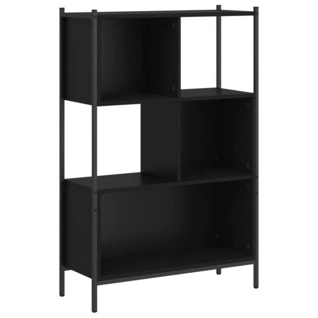 Berkfield Home Bookcase Black 72x28x109 cm Engineered Wood - Size: 72 x 28 x 109 cm - image 1