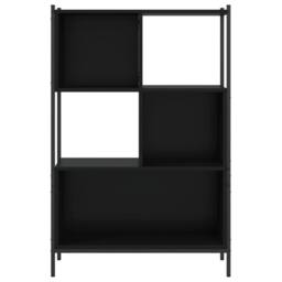 Berkfield Home Bookcase Black 72x28x109 cm Engineered Wood - Size: 72 x 28 x 109 cm - thumbnail 5