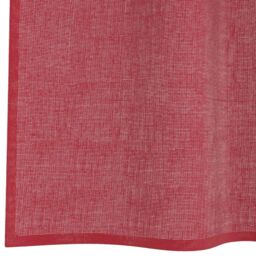 Berkfield Home Voile Curtains with Rod Pockets 2 pcs Wine Red - thumbnail 6