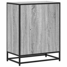 Berkfield Home Book Cabinet Grey Sonoma 60x35x76 cm Engineered Wood - Size: 60 x 35 x 76 cm - thumbnail 6
