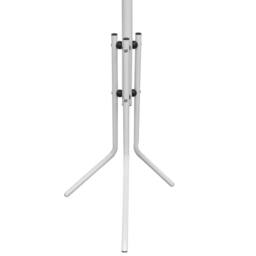 Berkfield Home Metal White Coat Stand - thumbnail 3