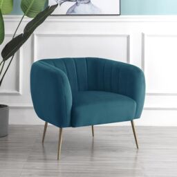 Artemis Home Matilda Accent Chair in Teal - Size: Armchair - thumbnail 1