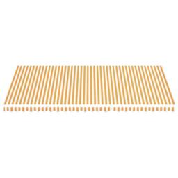 Berkfield Home Replacement Fabric for Awning Yellow & White 6x3.5 m - thumbnail 3