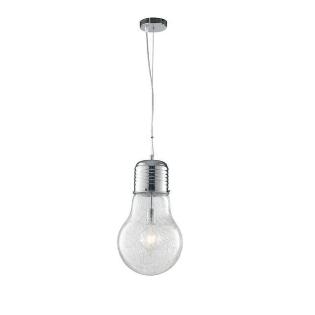 Netlighting LAMPD Ribbon Pendant Ceiling Light Chrome 120x15x19cm in Silver - Size: 120 x 15 x 19 cm