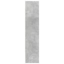 Berkfield Home Bookcase Concrete Grey 80x24x109 cm Engineered Wood - Size: 80 x 24 x 109 cm - thumbnail 5