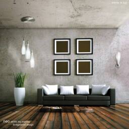 Netlighting Neo Wall Lamp Switched 1 Light E27 Satin NickelFrosted White Glass in Grey - thumbnail 5