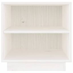 Berkfield Home Bedside Cabinets 2 pcs White 40x34x40 cm Solid Wood Pine - Size: 40 x 34 x 40 cm - thumbnail 6