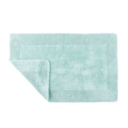 Allure Bath Fashions Elegance Reversible Heavyweight Bath Mat in Duck Egg Blue - thumbnail 1