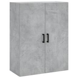 Berkfield Home Highboard Concrete Grey 69.5x34x180 cm Engineered Wood - thumbnail 5