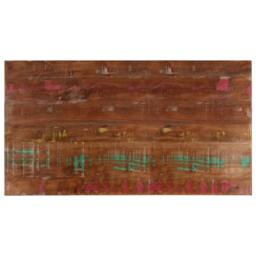 Berkfield Home Table Top 100x50x2.5 cm Rectangular Solid Wood Reclaimed - thumbnail 2