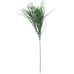 Leaf Pack of 6 x 90cm Artificial Grass Stem Spray in Green - Size: 6 x 90 cm - thumbnail 3