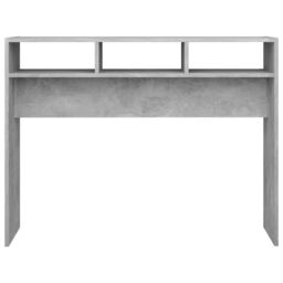 Berkfield Home Console Table Concrete Grey 105x30x80 cm Engineered Wood - Size: 105 x 30 x 80 cm - thumbnail 5