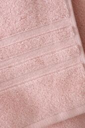 Catherine Lansfield 'Zero Twist' Bath Towel in Pink - thumbnail 2