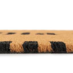 Kukoon Front Door Mat Christmas Décor Natural Coir Rug - Diar Duit in Beige - Size: 45 cm x 70 cm - thumbnail 3