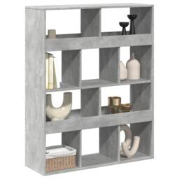 Berkfield Home Room Divider Concrete Grey 100x33x125.5 cm Engineered Wood