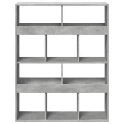 Berkfield Home Room Divider Concrete Grey 100x33x125.5 cm Engineered Wood - thumbnail 4