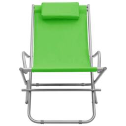 Berkfield Home Rocking Chairs 2 pcs Steel Green - thumbnail 3