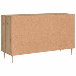 Berkfield Home Sideboard Artisan Oak 100x36x60 cm Engineered Wood in Brown - Size: 100 x 36 x 60 cm - thumbnail 6